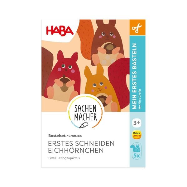 Produktbild: Bastelset - Erstes Schneiden Eichh&ouml;rnchen