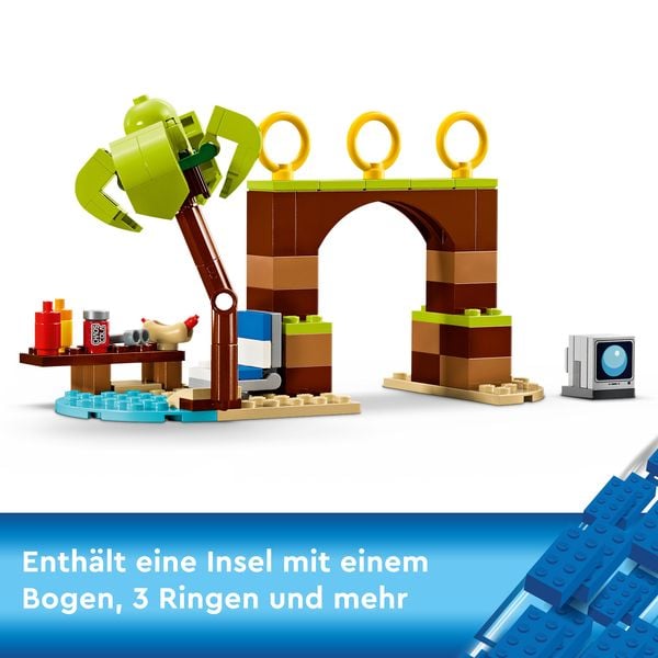Produktbild: LEGO Sonic the Hedgehog Tails’ Abenteuerboot, Videospiel-Spielzeug 76997