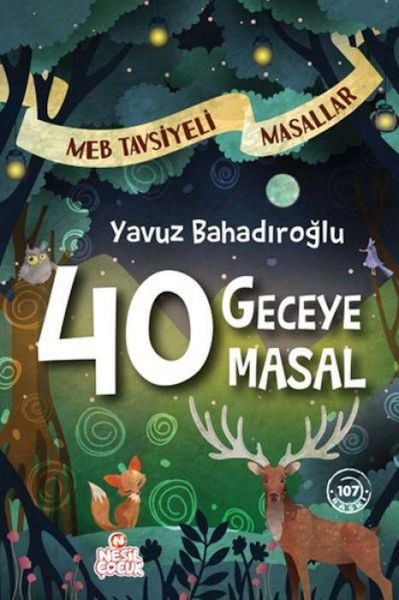 Produktbild: 40 Geceye 40 Masal Ciltli