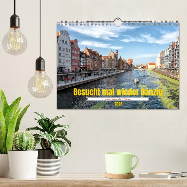 Produktbild: Besucht mal wieder Danzig (Wandkalender 2026 DIN A4 quer), CALVENDO Monatskalender