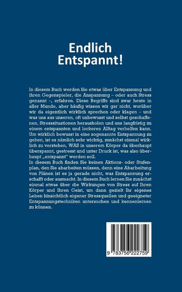 Produktbild: Endlich entspannt!