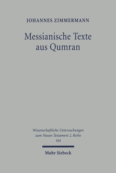 Produktbild: Messianische Texte aus Qumran