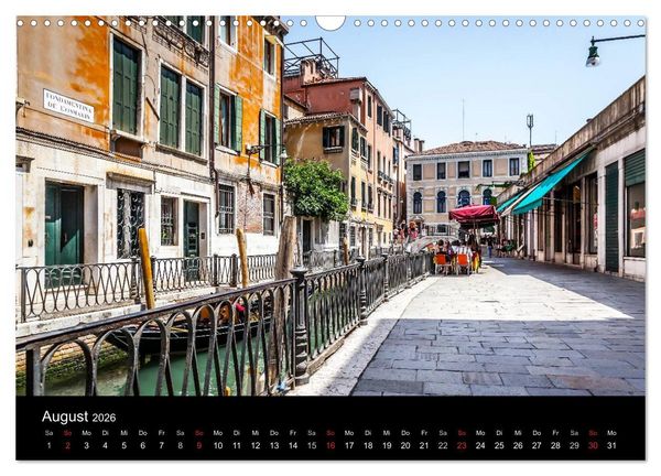 Produktbild: Venedig (Wandkalender 2026 DIN A3 quer), CALVENDO Monatskalender