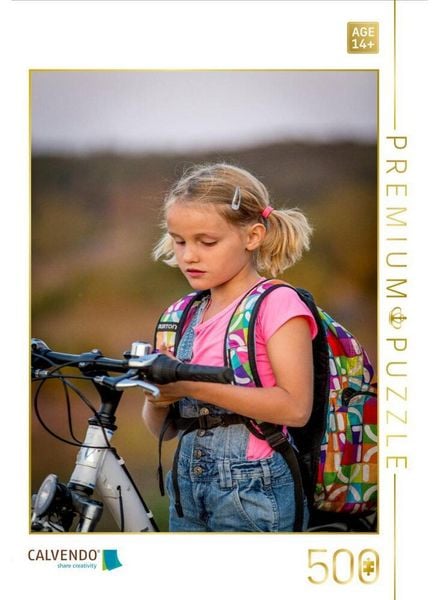 "CALVENDO Puzzle Leni prüft das Funksignal im Kinder Abenteuerfilm ""Timebreakers"" | 500 Teile Lege-Größe 48 × 36 cm Foto-Puzzle für Erwachsene"