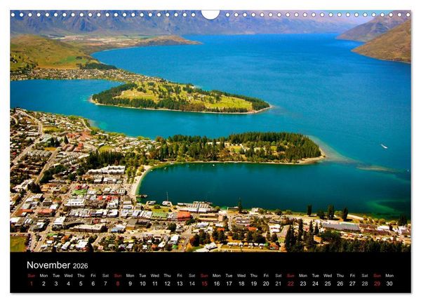 Produktbild: New Zealand (Wall Calendar 2026 DIN A3 landscape), CALVENDO 12 Month Wall Calendar