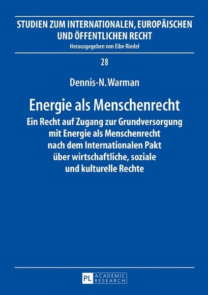 Produktbild: Energie als Menschenrecht