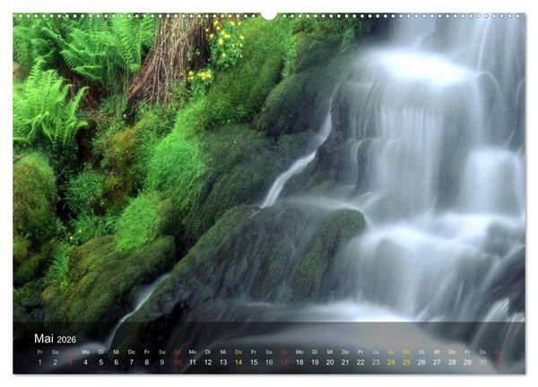 Produktbild: Nur ein Augenblick (hochwertiger Premium Wandkalender 2026 DIN A2 quer), Kunstdruck in Hochglanz