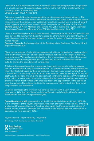 Produktbild: Winnicott and Kohut on Intersubjectivity and Complex Disorders
