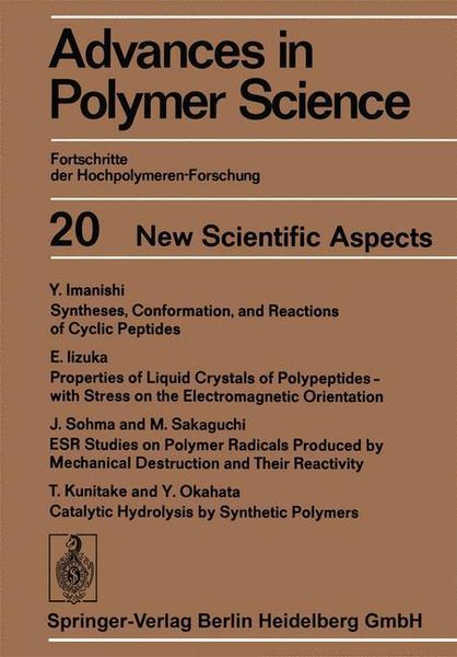 Produktbild: New Scientific Aspects