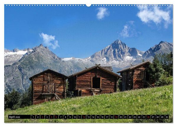 Produktbild: Bellevue Schweiz (Wandkalender 2026 DIN A2 quer), CALVENDO Monatskalender