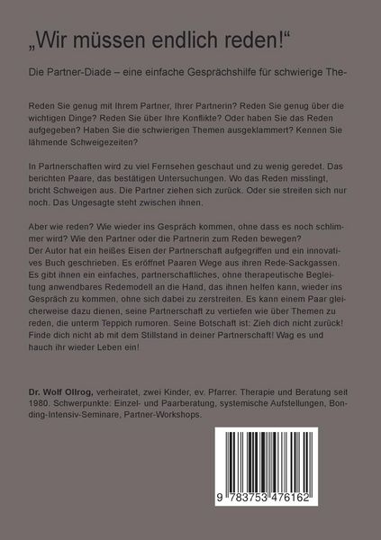 Produktbild: "Wir m&uuml;ssen endlich reden!"
