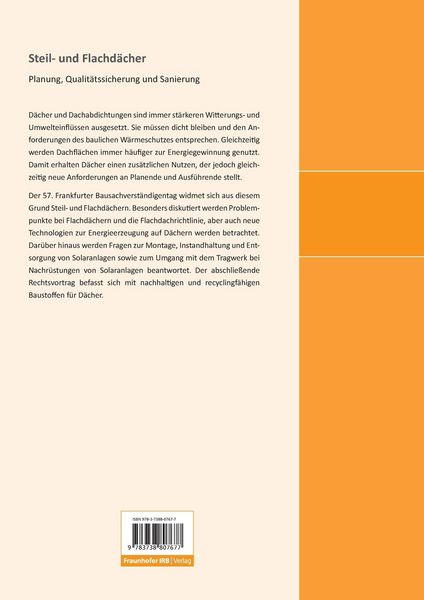 Produktbild: Steil- und Flachd&auml;cher