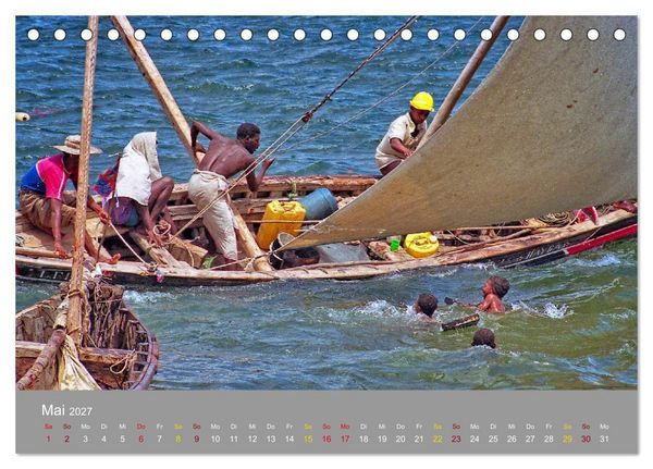 Produktbild: Lamu - Geheimtipp in Kenia (Tischkalender 2027 DIN A5 quer), CALVENDO Monatskalender