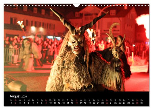 Produktbild: Perchten 2026 (Wandkalender 2026 DIN A3 quer), CALVENDO Monatskalender