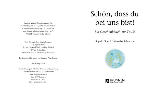 Produktbild: Sch&ouml;n, dass du bei uns bist!