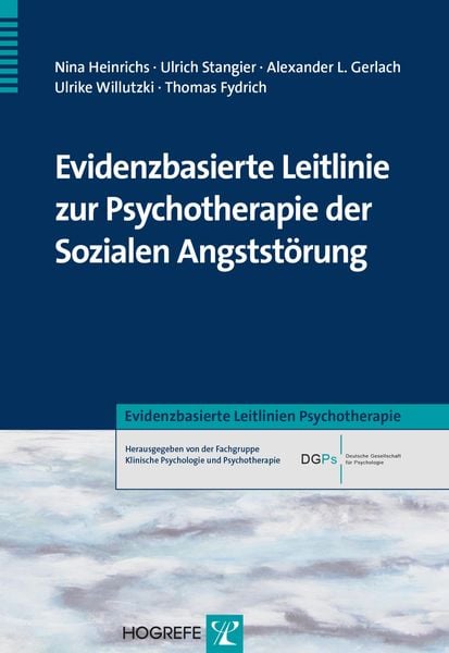 Produktbild: Evidenzbasierte Leitlinie zur Psychotherapie der Sozialen Angstst&ouml;rung