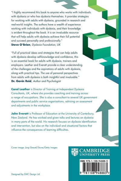 Produktbild: Succeeding and Adult Dyslexia