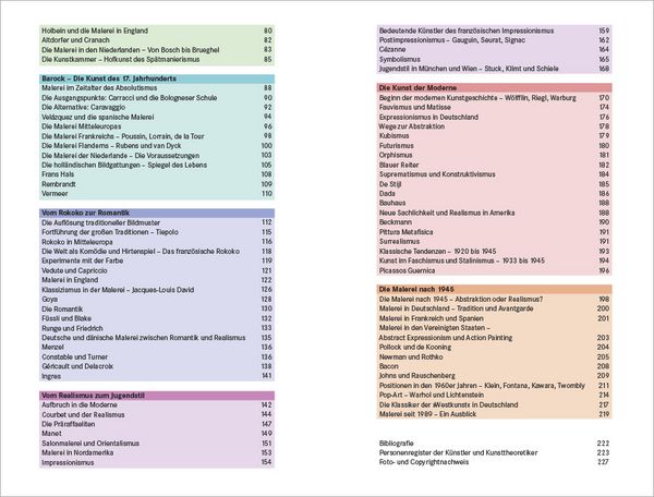 Produktbild: Kleine Geschichte der Malerei