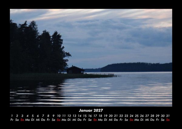 Produktbild: Seeblick 2027 Fotokalender DIN A3