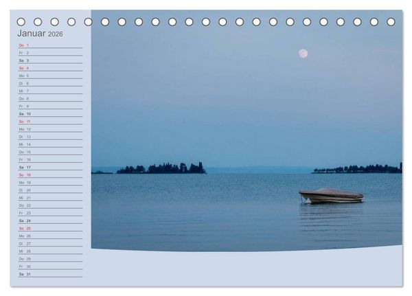 Produktbild: Gardasee - Manerba del Garda (Tischkalender 2026 DIN A5 quer), CALVENDO Monatskalender