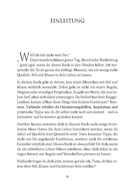 Produktbild: Der Gentleman Weg