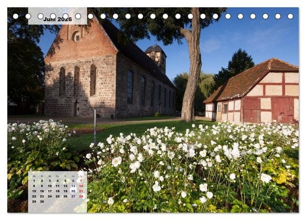 Produktbild: Prenzlau - Stadt im Herzen der Uckermark (Tischkalender 2026 DIN A5 quer), CALVENDO Monatskalender