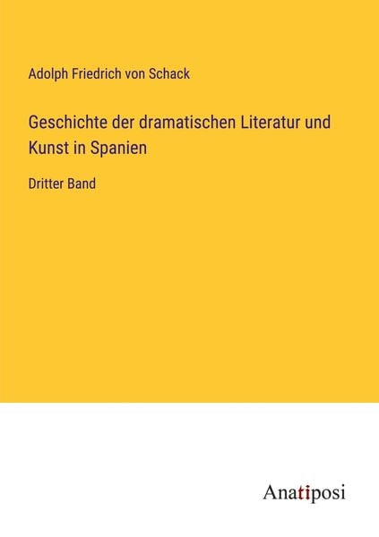 Produktbild: Geschichte der dramatischen Literatur und Kunst in Spanien
