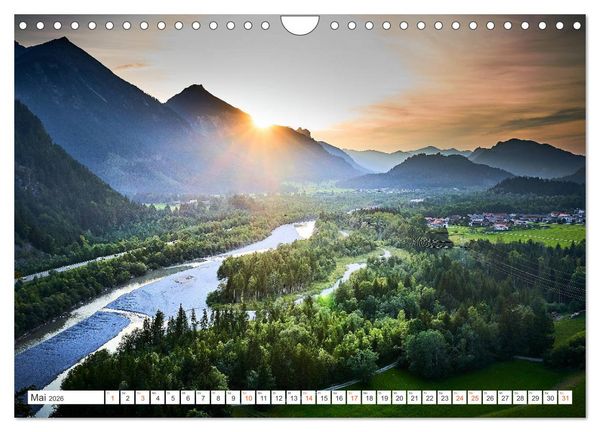 Produktbild: Wege durch die Alpen (Wandkalender 2026 DIN A4 quer), CALVENDO Monatskalender