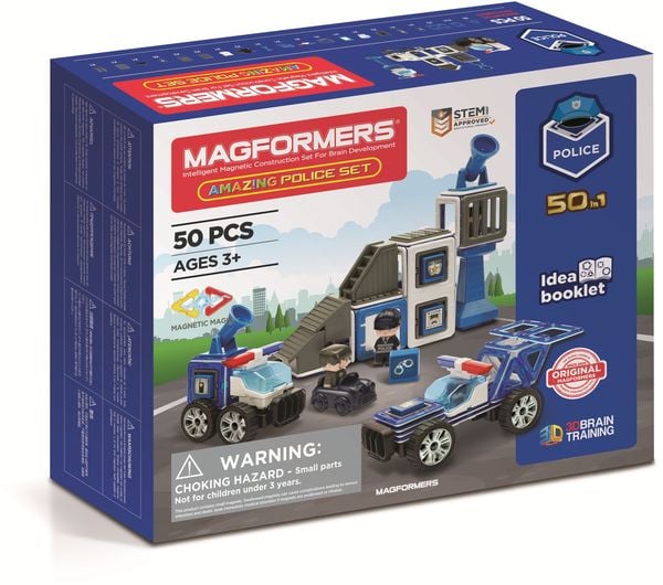Magformers - Construction - Amazing Police Set