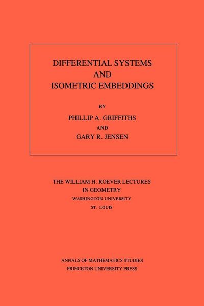 Produktbild: Differential Systems and Isometric Embeddings