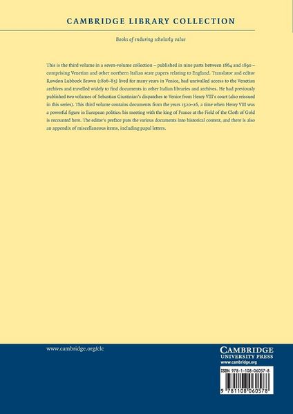 Produktbild: Calendar of State Papers and Manuscripts, Relating to English Affairs