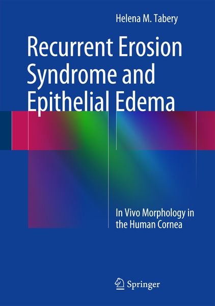 Produktbild: Recurrent Erosion Syndrome and Epithelial Edema