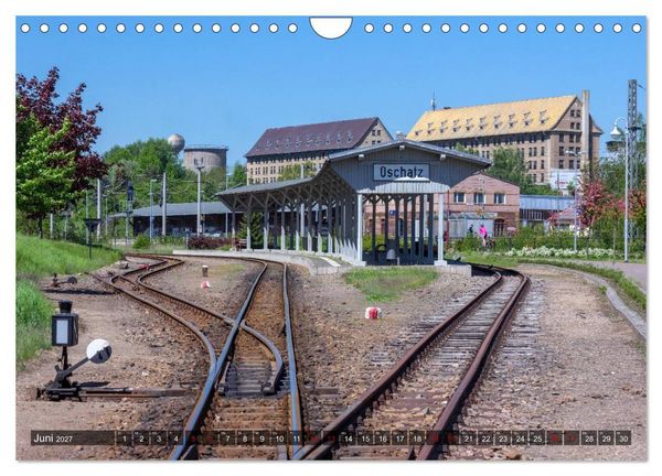 Produktbild: Unterwegs in Oschatz (Wandkalender 2027 DIN A4 quer), CALVENDO Monatskalender