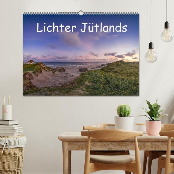 Produktbild: Lichter J&uuml;tlands (Wandkalender 2026 DIN A2 quer), CALVENDO Monatskalender