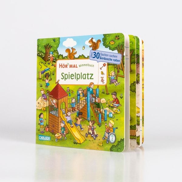 Produktbild: Hör mal (Soundbuch): Wimmelbuch: Spielplatz