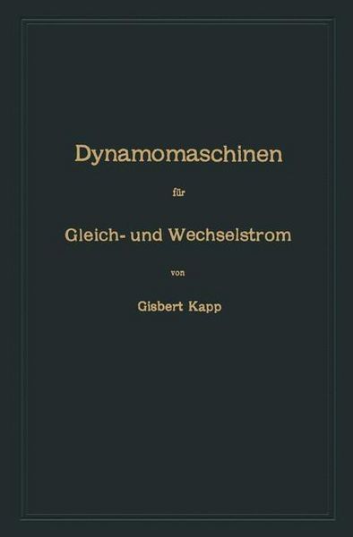 Produktbild: Dynamomaschinen f&uuml;r Gleich- und Wechselstrom