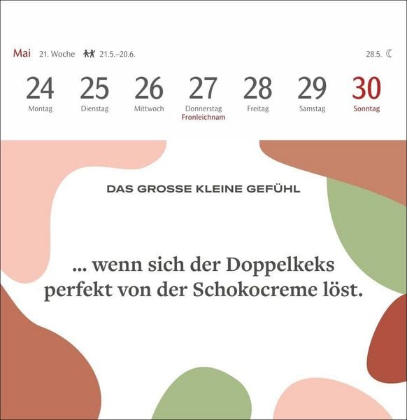 Produktbild: Das gro&szlig;e kleine Gef&uuml;hl Premium-Postkartenkalender 2027 - 53 Postkarten mit Liebeserkl&auml;rungen an allt&auml;gliche Momente