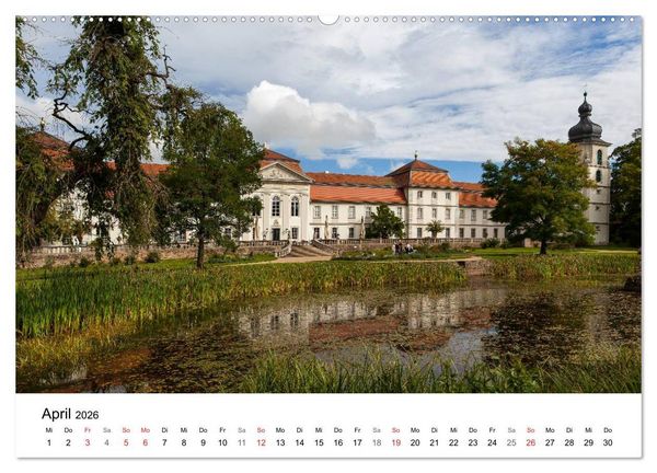 Produktbild: Fasanerie - sch&ouml;nstes Barockschloss Hessens (Wandkalender 2026 DIN A2 quer), CALVENDO Monatskalender