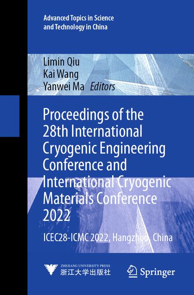 Produktbild: Proceedings of the 28th International Cryogenic Engineering Conference and International Cryogenic Materials Conference 2022