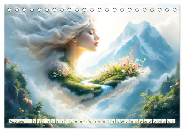 Produktbild: W&auml;chter der Natur (Tischkalender 2026 DIN A5 quer), CALVENDO Monatskalender