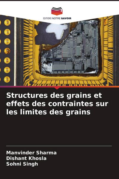 Produktbild: Structures des grains et effets des contraintes sur les limites des grains