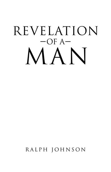 Produktbild: Revelation of a Man