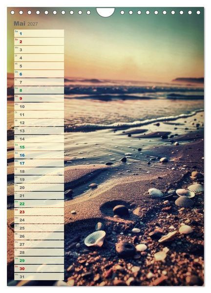 Produktbild: D&uuml;nen und Buhnen (Wandkalender 2027 DIN A4 hoch), CALVENDO Monatskalender