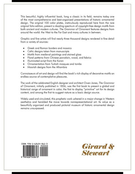 Produktbild: The Grammar of Ornament