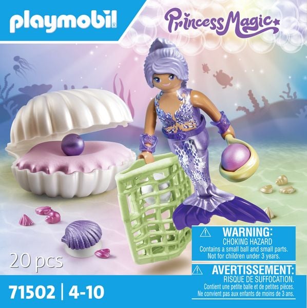 Produktbild: PLAYMOBIL 71502 Meerjungfrau mit Perlmuschel