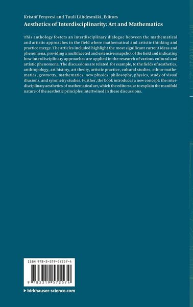 Produktbild: Aesthetics of Interdisciplinarity: Art and Mathematics