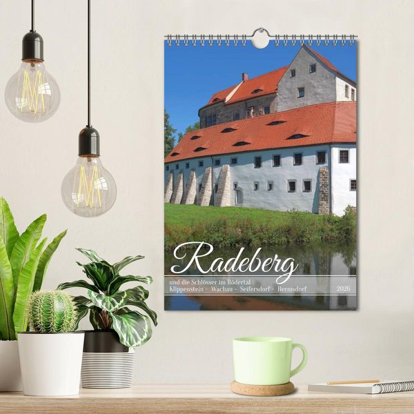 Produktbild: Radeberg und die Schl&ouml;sser im R&ouml;dertal (Wandkalender 2026 DIN A4 hoch), CALVENDO Monatskalender