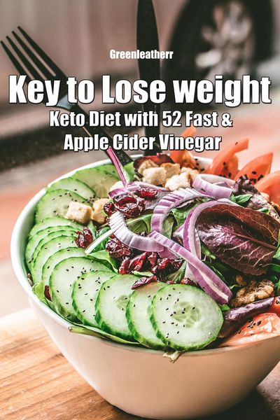 Produktbild: Key to Lose weight: Keto Diet with 52 Fast & Apple Cider Vinegar