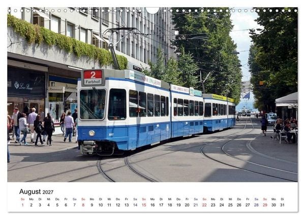 Produktbild: Stra&szlig;enbahnen in Europa (Wandkalender 2027 DIN A3 quer), CALVENDO Monatskalender
