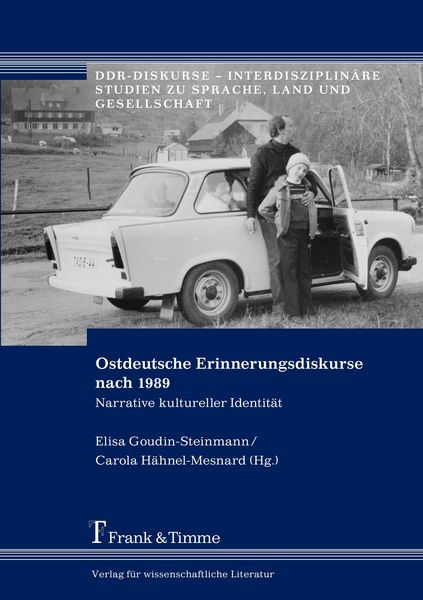 Produktbild: Ostdeutsche Erinnerungsdiskurse nach 1989
